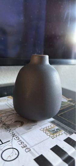 Heath Ceramics Bud Vase in Zinc