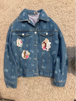 Disney Princess Jean Jacket size 7/8