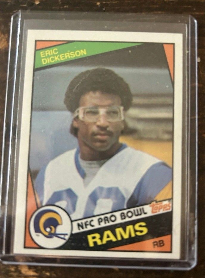 Really Nice 1984 Topps Eric Dickerson Rookie Card #280,, Mint.!!!