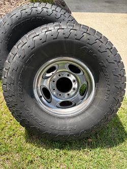8x170 - F250 Super Duty set of 4 wheels and tires
