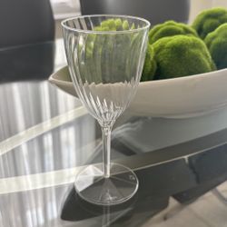 Clear Wine Goblets