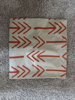 Decorative Pillow Cover (1) 17”x17”