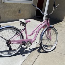 Pink Beach Cruiser