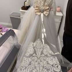 Custom Made Flower Girl Dress