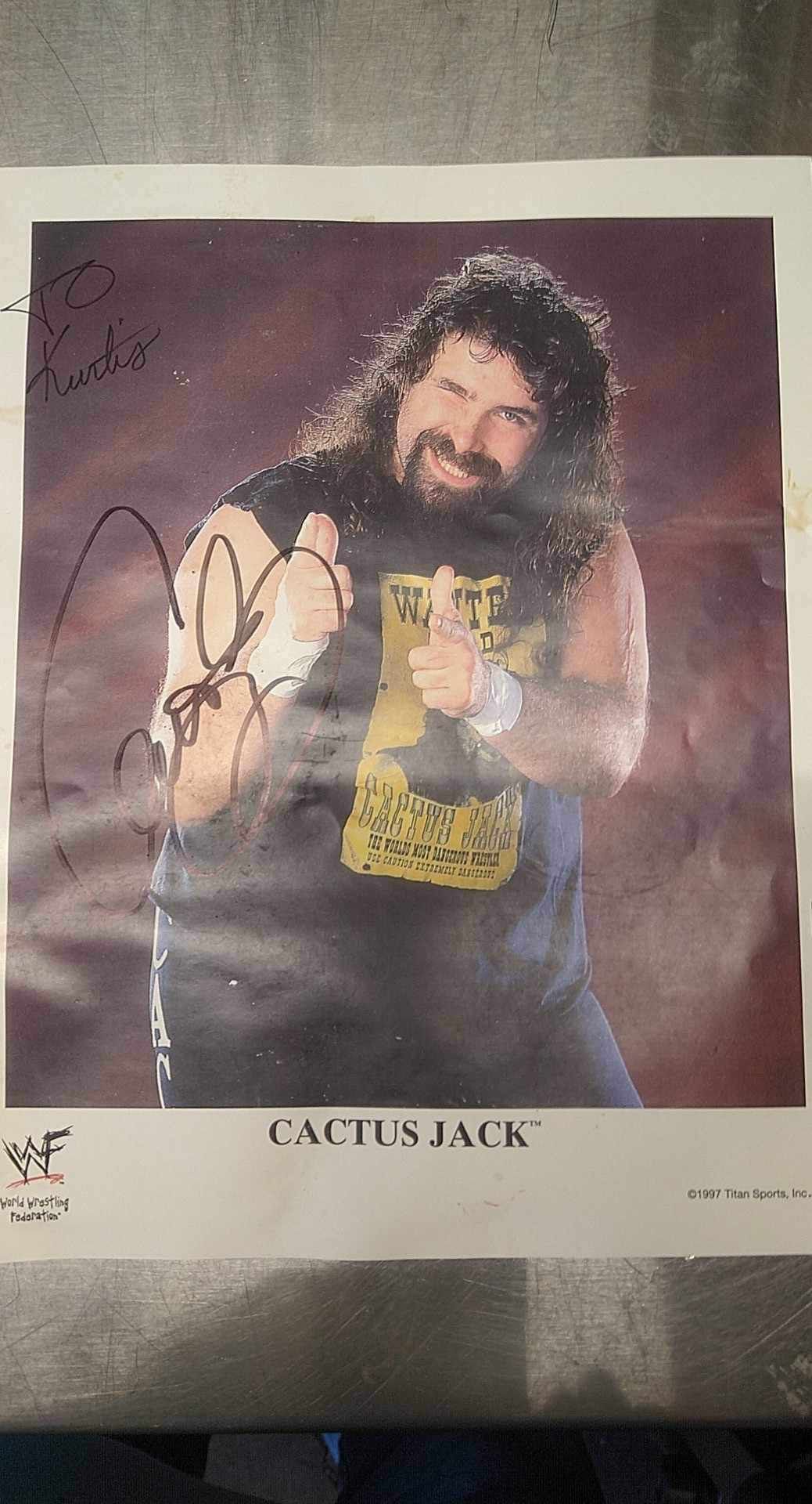 WWF SIGNED POSTERS 1999