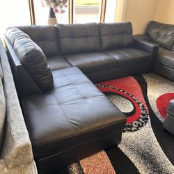 NEW SECTIONAL SOFA BLACK 