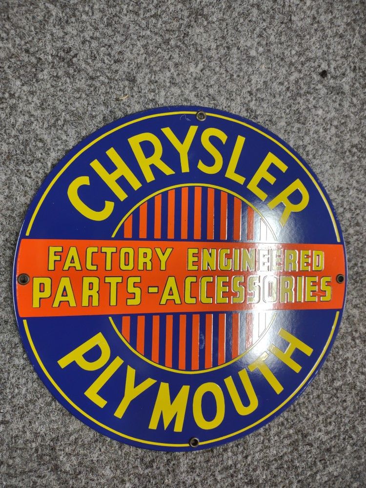 PORCELAIN Sign