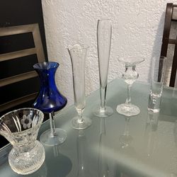 Glass Candle Holders