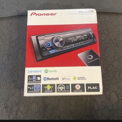 Pioneer Single Din Radio Digital Media Receiver With Bluetooth USB
