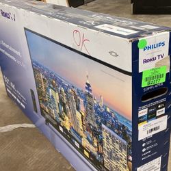 PHILIPS 50PFL 50Class 4K Ultra HD Roku Smart TV 4UZSB