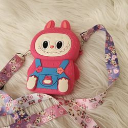Mini Crossbody Bag With Labubu Character 