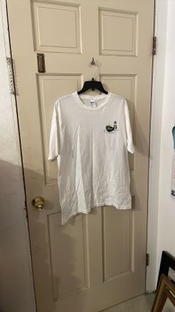 Vintage Shag Josh Agle White Tee T Shirt Top. Size: Large Used! Read Description!