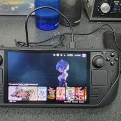 Steam deck OLED 1tb with Dbrand Killswitch case 