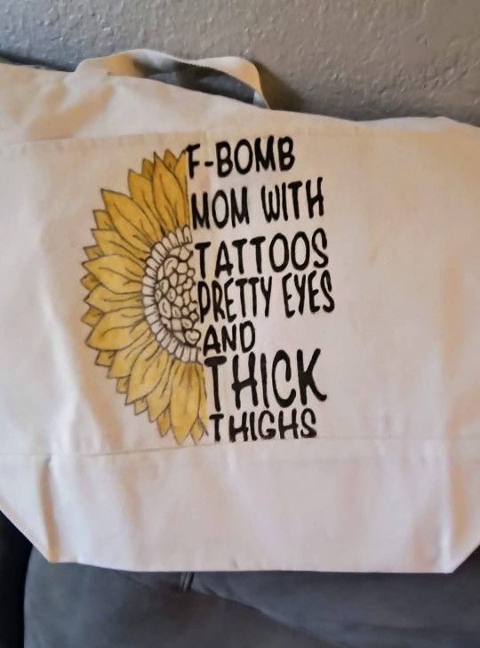 F Bomb Mom Tote Bag