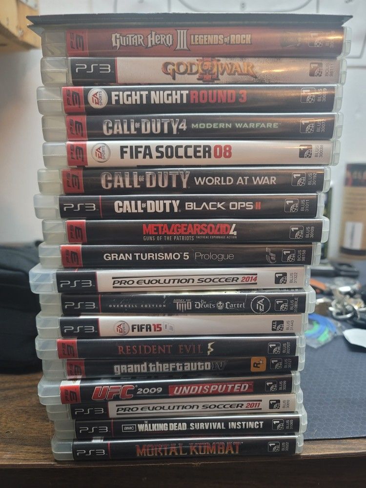 Ps3 With So Many Games!