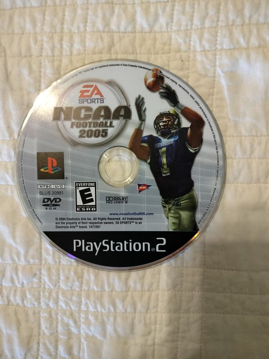 NCAA Football 2005 PS2