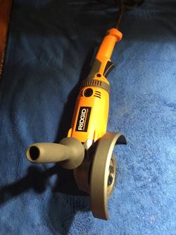 Ridgid 7” Large Grinder! Complete & powerful.... only 50 mañana 💥💥⌛️⌛️👍🏽👍🏽