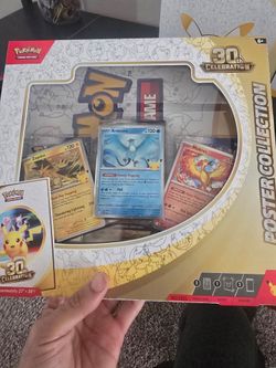 Pokemon 30th anniversary  poster collection