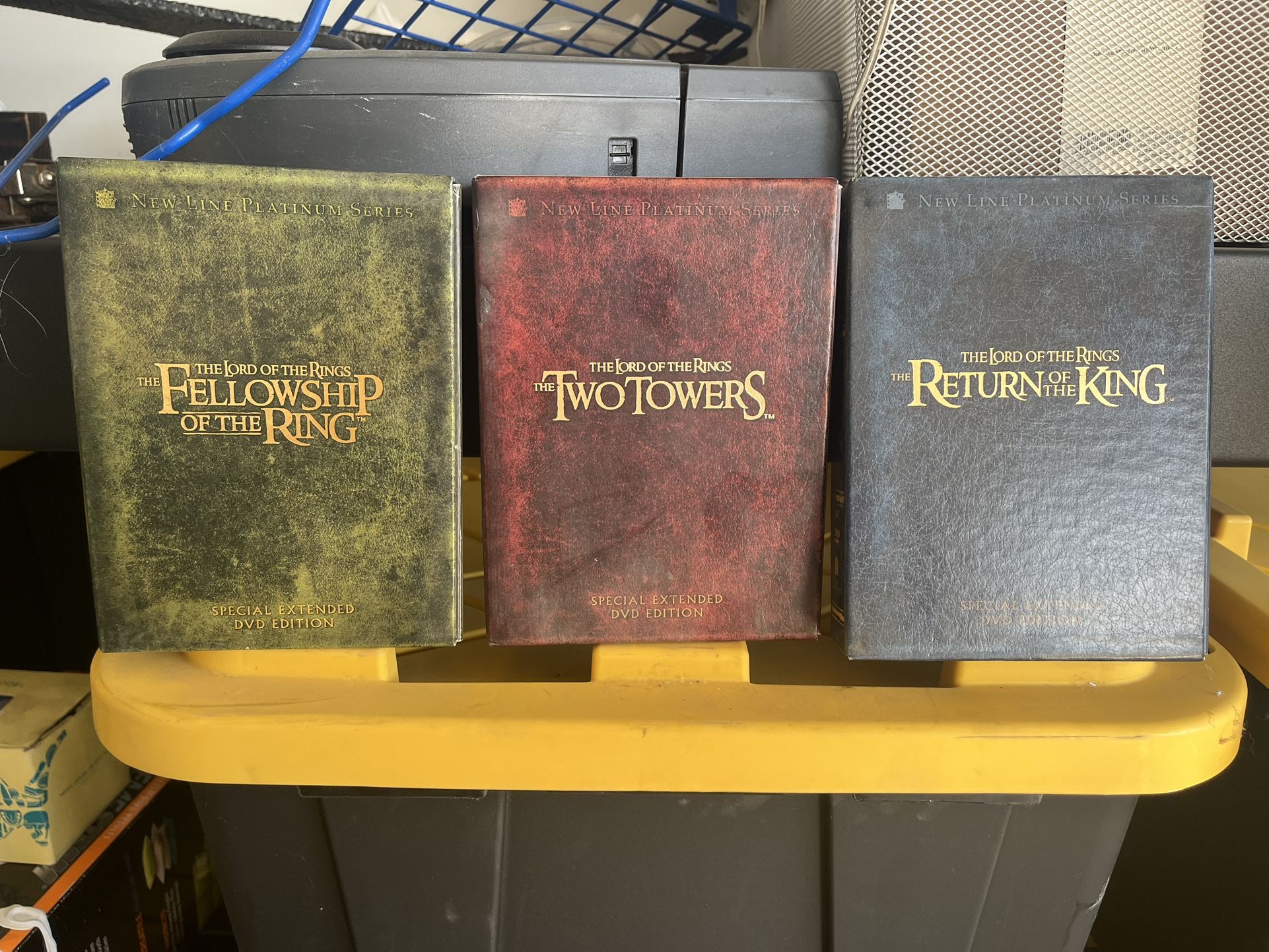 The Lord Of The Rings Trilogy DVD Set