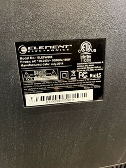 60 in element and 50 in LG plasma tvs for sale