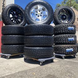Chevy Silverado Wheels LT 265/70/17” Nitto 