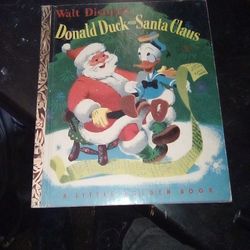  Walt Disney's Donald Duck And Santa Clause