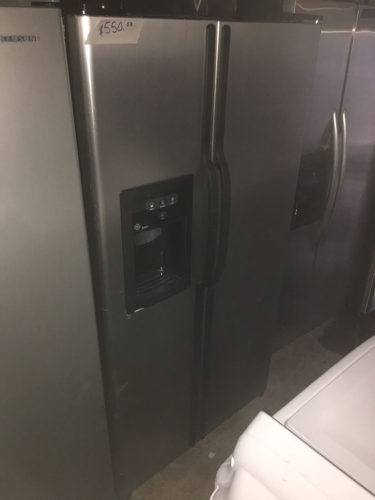 Stainless steel refrigerator/ 90 day warranty