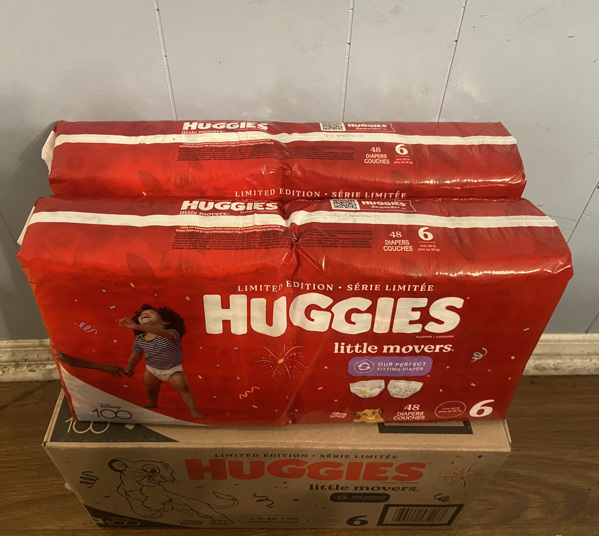 Case Of Kid’s Huggies Size 6
