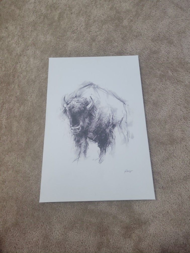 Bison Wall Decoration 