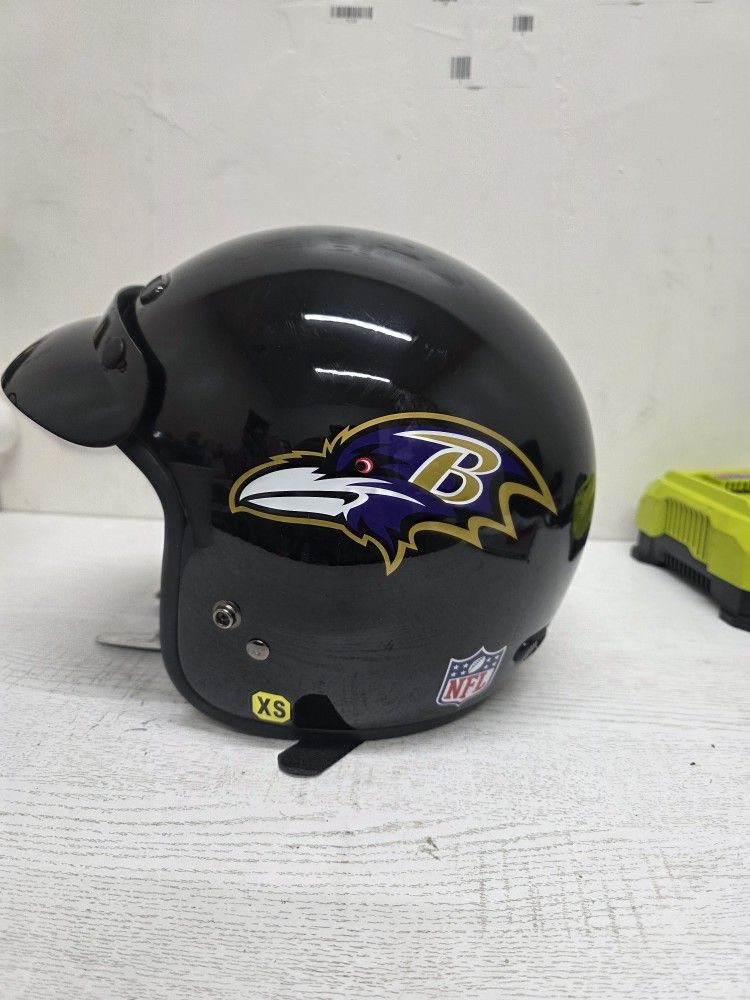 $120 BBH Baltimore Ravens xs Size Helmet AA5