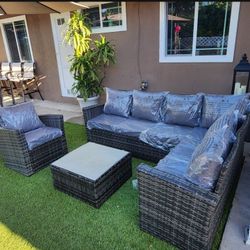 New Patio Set / Outdoor Furniture / Sectional Set.