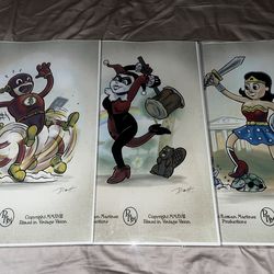 5x DC HEROES Posters