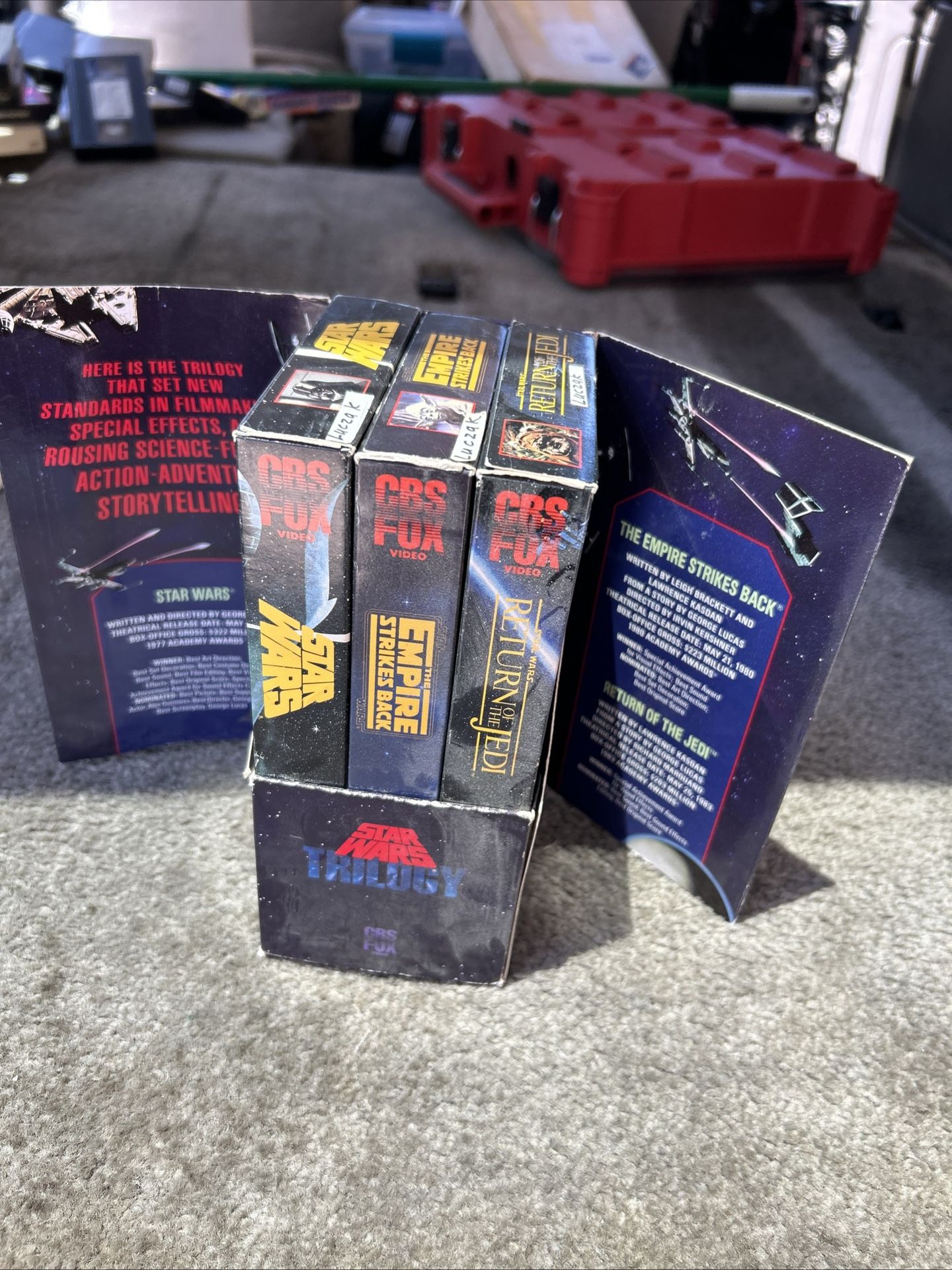 Star Waste Trilogy VHS 