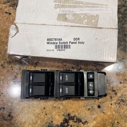 Window Switch Panel Assembly 