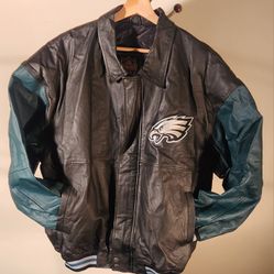 Vintage Eagles Leather Jacket 