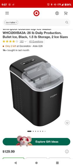Whirlpool Countertop Ice Maker 