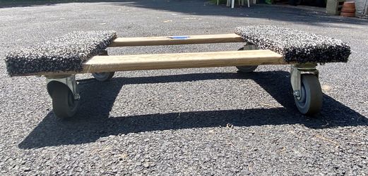 Wooden furniture dollies