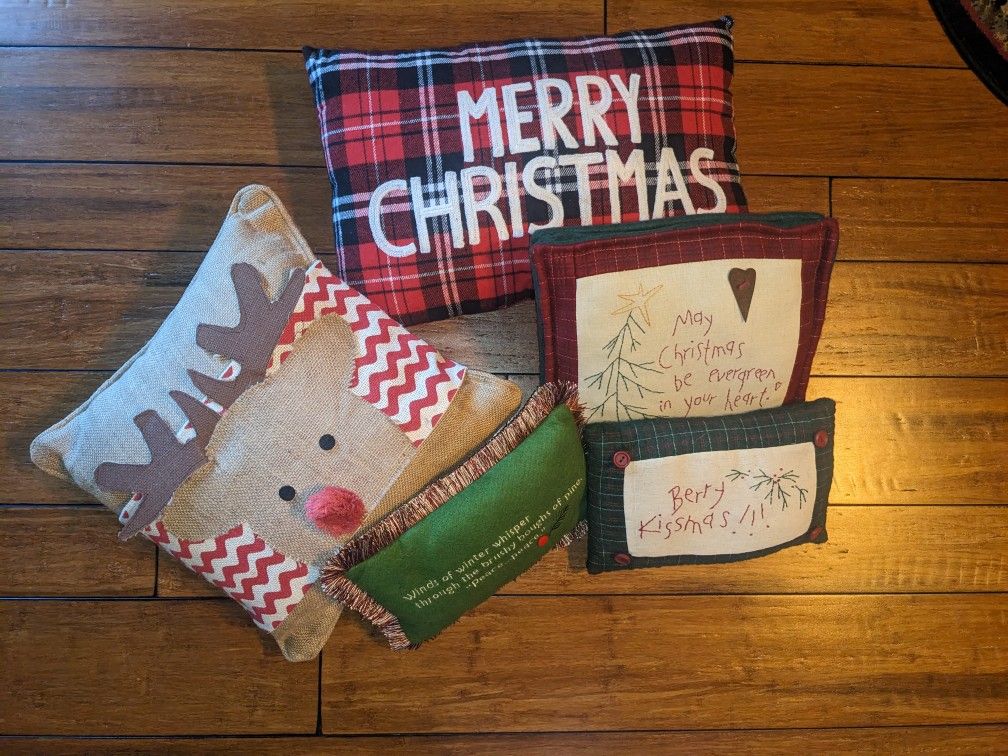 Christmas Holiday Pillows