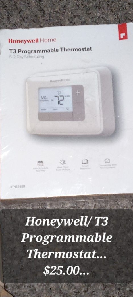 HONEYWELL/T3 PROGRAMMABLE/THERMOSTAT