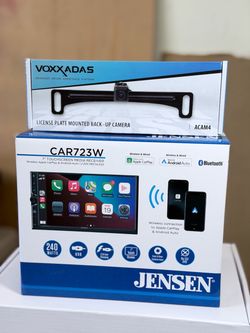 CarPlay stereo & backup camera