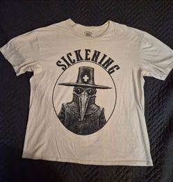 Sickening Plague Doctor Graphic T-Shirt
