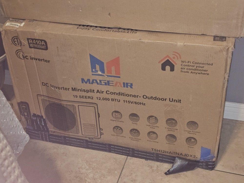 Mageair 12,000 BTU DC Inverter Minisplit AC