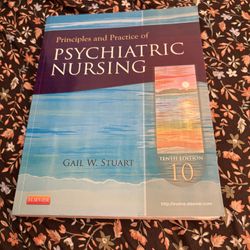 Psychiatric Nursing Book