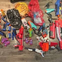 Lot of NERF guns - Many Fortnite Models