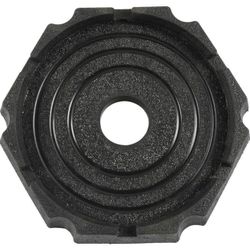 Rubber RV Leveling Pads, With 9-Inch Round Jack Feet, Compatible With Fifth Wheel, Travel Trailer, Class A And C Motorhomes Use, Black