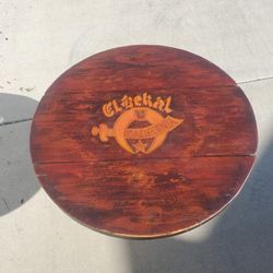 Antique Shriners/Masonic table