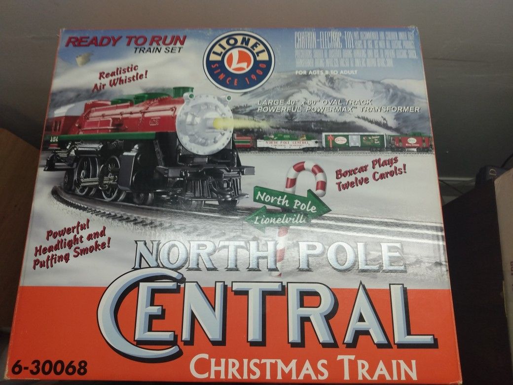 Lionel North Pole Central Christmas Train