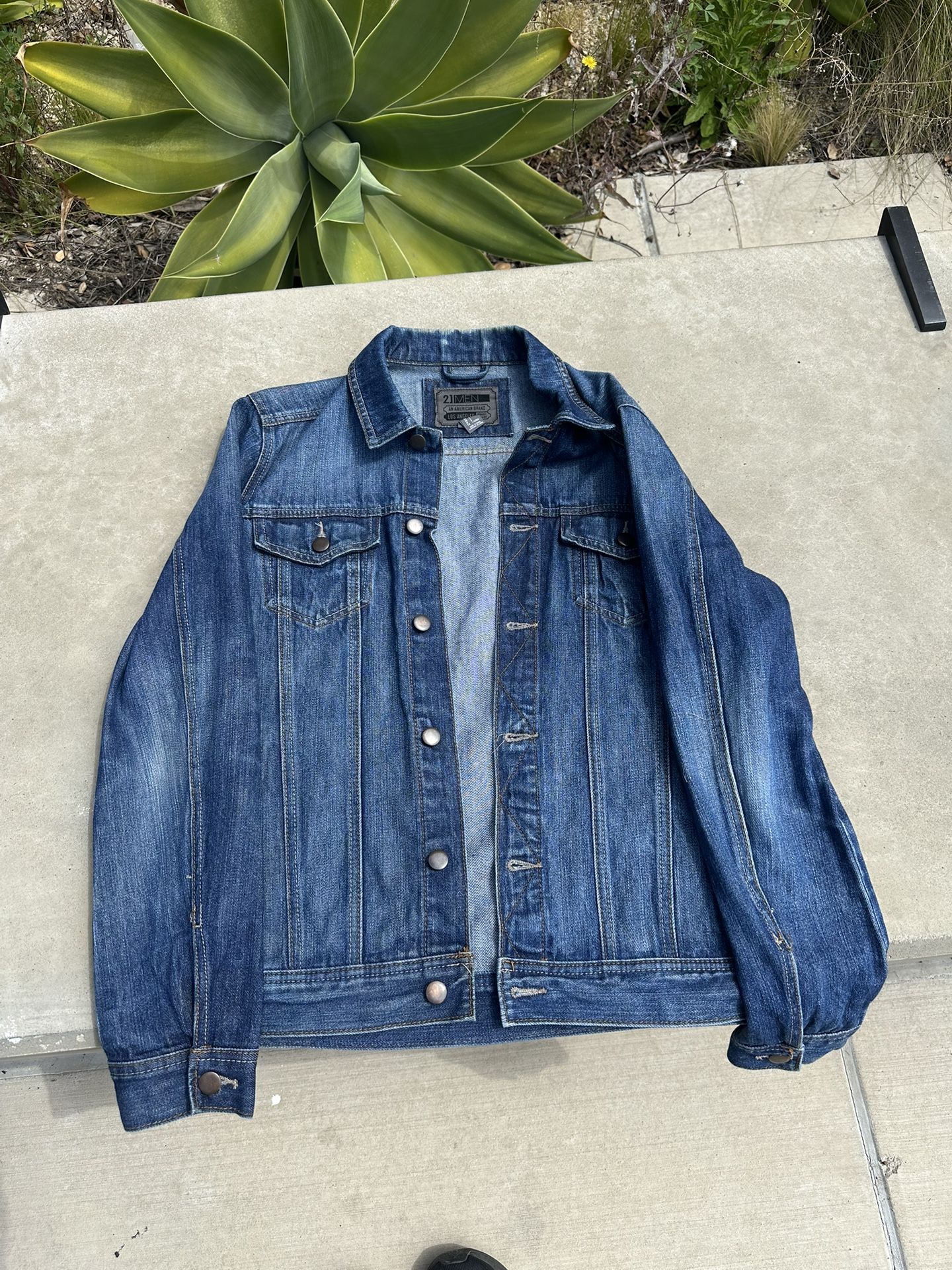 21 men denim jacket