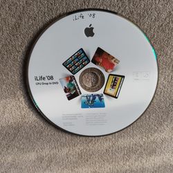 iLife '08 CPU Drop In DVD For Sale 