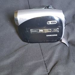 Samsung Camcorder  Black And Silver 